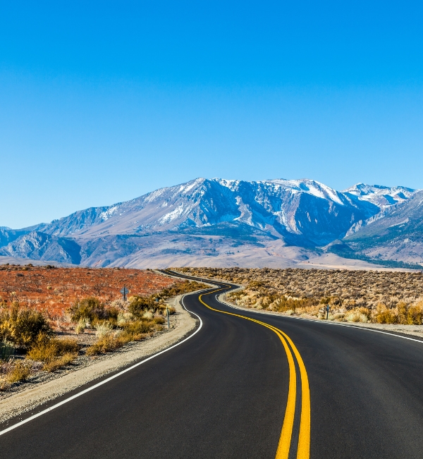 Winding Roads and mountains